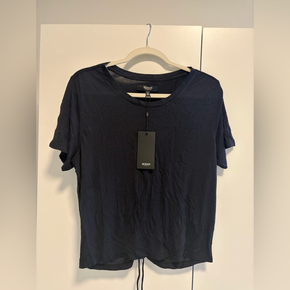 Hudson Tie Back Detail Short Sleeve Tee